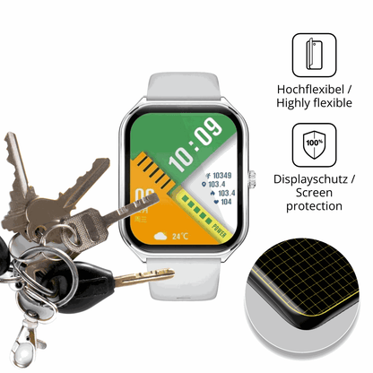 dipos Displayschutz f�r MaxCom FW74, transparente Oberfl�che, geringe Dicke und perfekte Passform