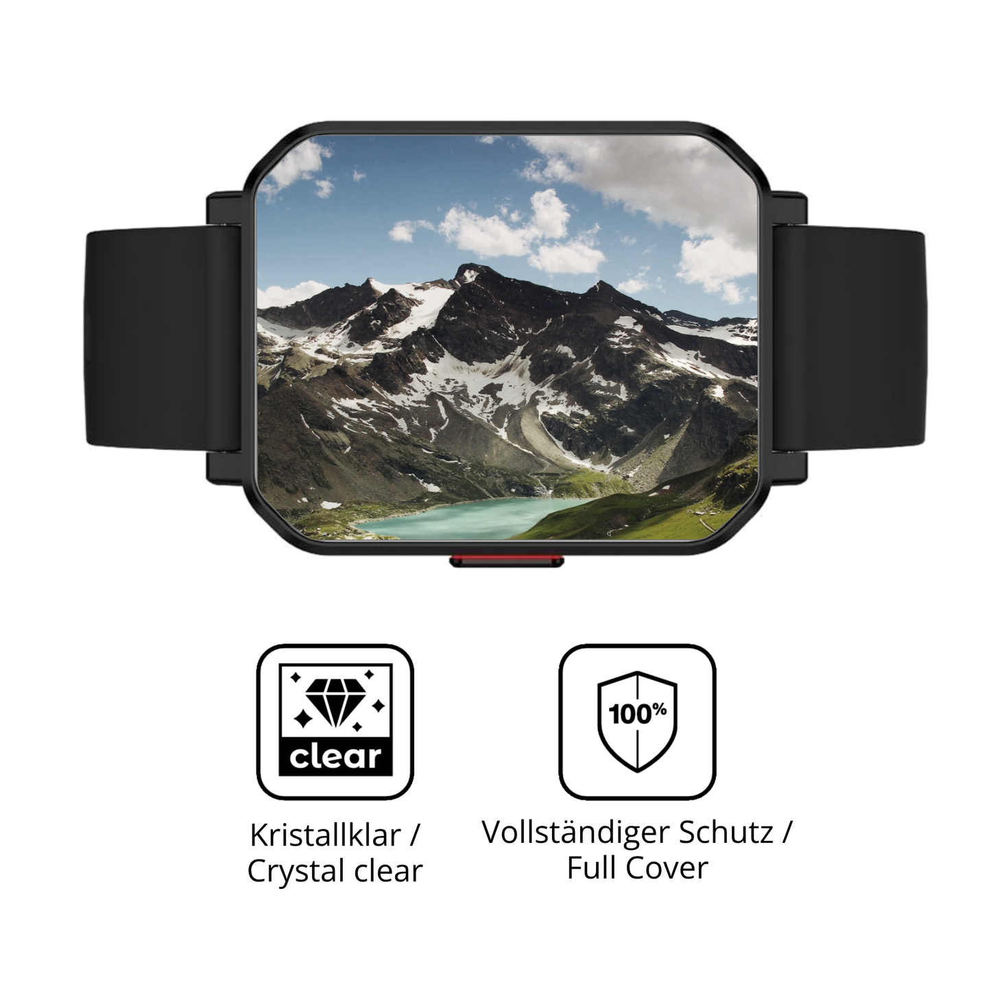 Dünne und klare Folie passend zugeschnitten für MaxCom FW56 Carbon Pro