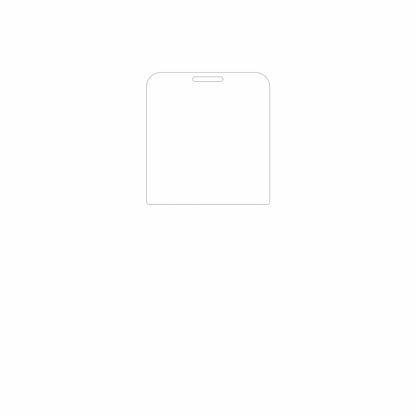 dipos Displayschutz für Maxvi B231ds, mattierte Oberfläche, geringe Dicke und perfekte Passform