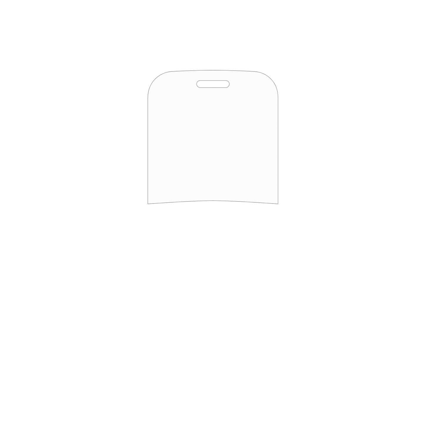 dipos Displayschutz für Maxvi B6ds up, mattierte Oberfläche, geringe Dicke und perfekte Passform