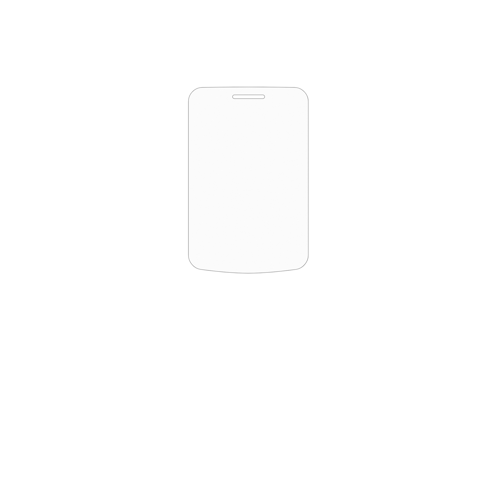 dipos Displayschutz für Maxvi C50, mattierte Oberfläche, geringe Dicke und perfekte Passform