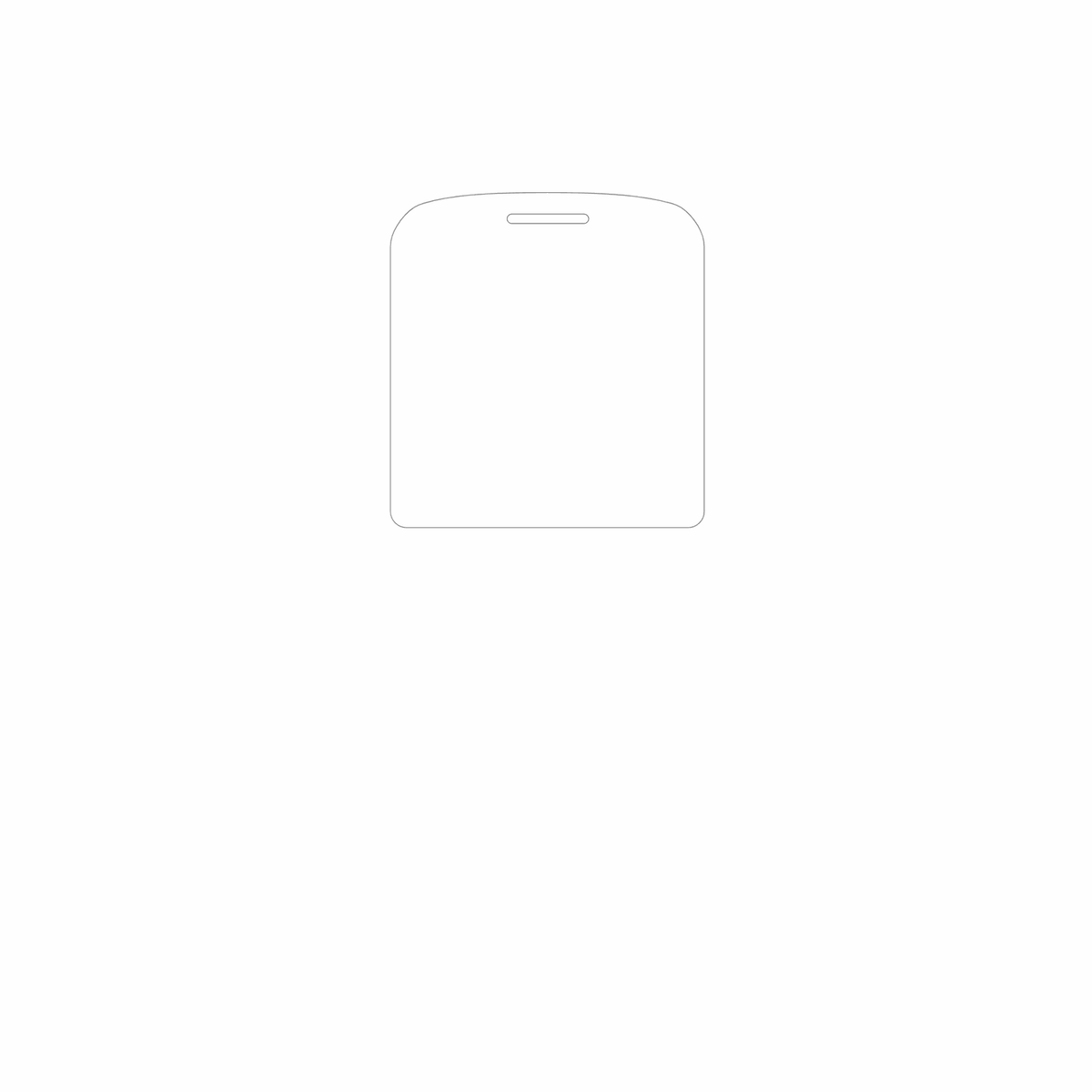 4x Screen Protector for Maxvi B201 Protection Anti Glare dipos