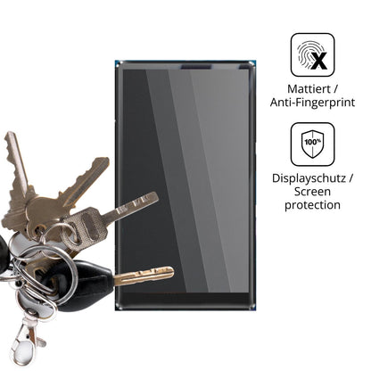 dipos Displayschutz für MECHEN X56, mattierte Oberfläche, Blickschutzfilter und perfekter Passform