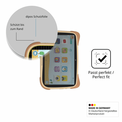 Schutz gegen Kratzer auf dem Mediacom Smart Kid 8 Glas durch Schlüssel oder Ähnliches