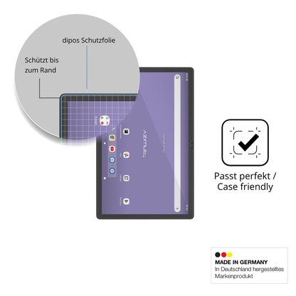 Besonders flexibler Displayschutz mit Anti-Shock-Schicht im Materialmix