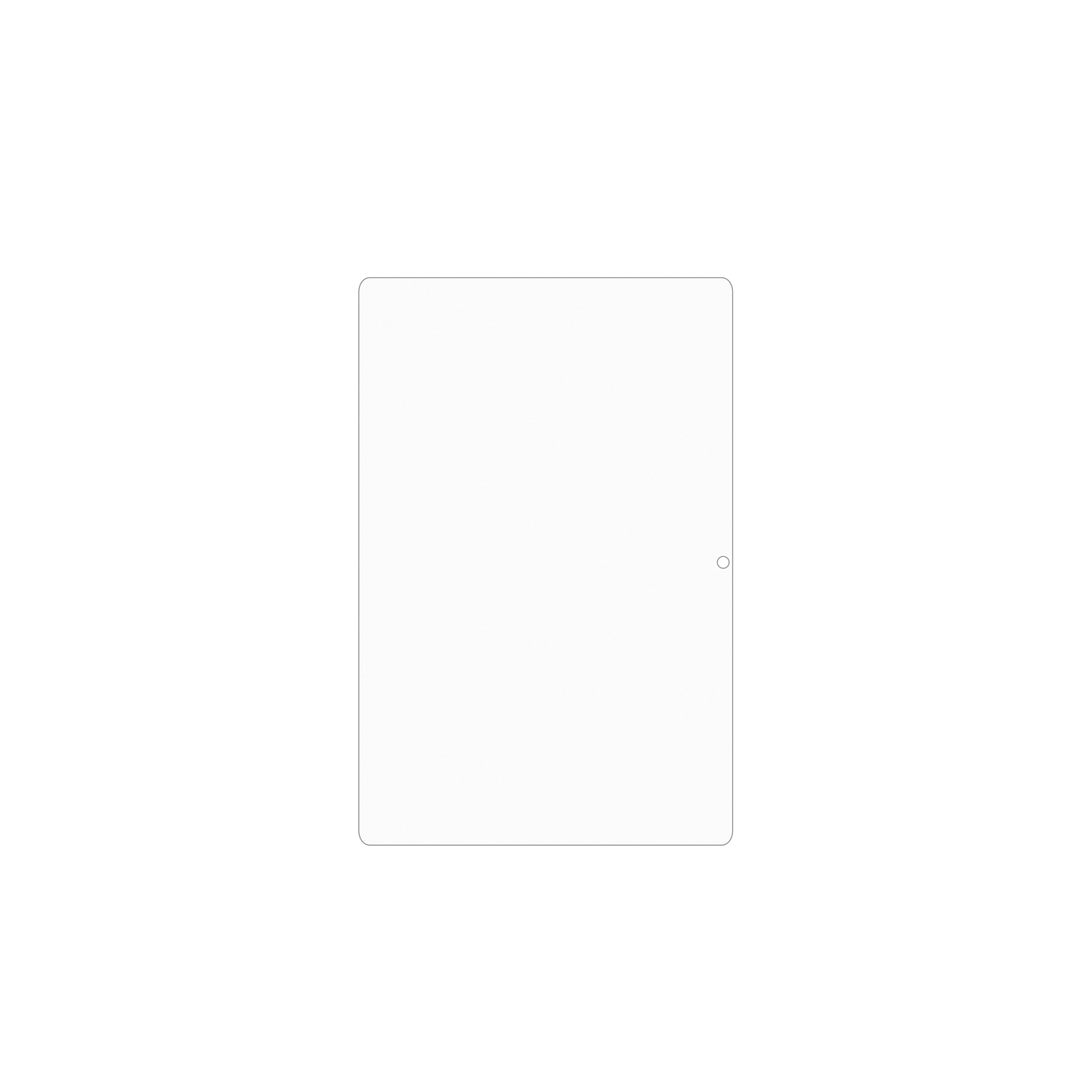 dipos Displayschutz für Mediacom SmartPad Azimut 4 Lite, mattierte Oberfläche, geringe Dicke und perfekte Passform