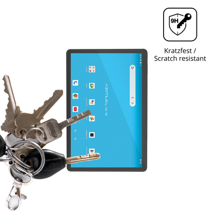 dipos Displayschutz für Mediacom SmartPad Azimut 4 Lite, transparente Oberfläche, perfekte Passform auch für die Rundungen