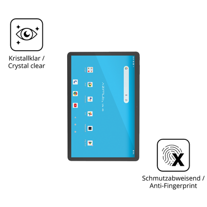 Flexible TPU-Folie passend zugeschnitten für Mediacom SmartPad Azimut 4 Lite, vollständige Abdeckung
