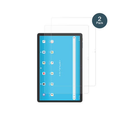 MediacomSmartPad Azimut 4 Plus mit aufgebrachter dipos Panzerfolie, die lästige Fingerabdrücke minimiert