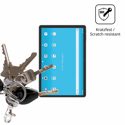 dipos Displayschutz für Mediacom SmartPad Azimut 4 Plus, mattierte Oberfläche, robuste Festigkeit und perfekte Passform