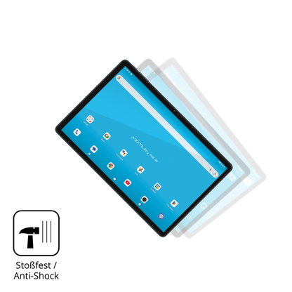 Schutz gegen Kratzer auf dem Mediacom SmartPad Azimut 4 Plus Glas durch Schlüssel, Stöße gegen die Tischkante oder Stürze