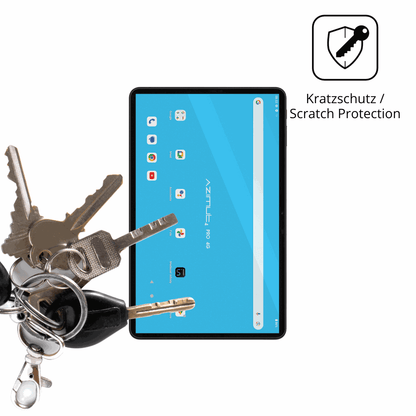 Schutz gegen Kratzer auf dem Mediacom SmartPad Azimut 4 Pro Glas durch Schlüssel oder Ähnliches