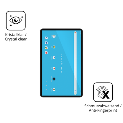 Flexible TPU-Folie passend zugeschnitten für Mediacom SmartPad Azimut 4 Pro, vollständige Abdeckung