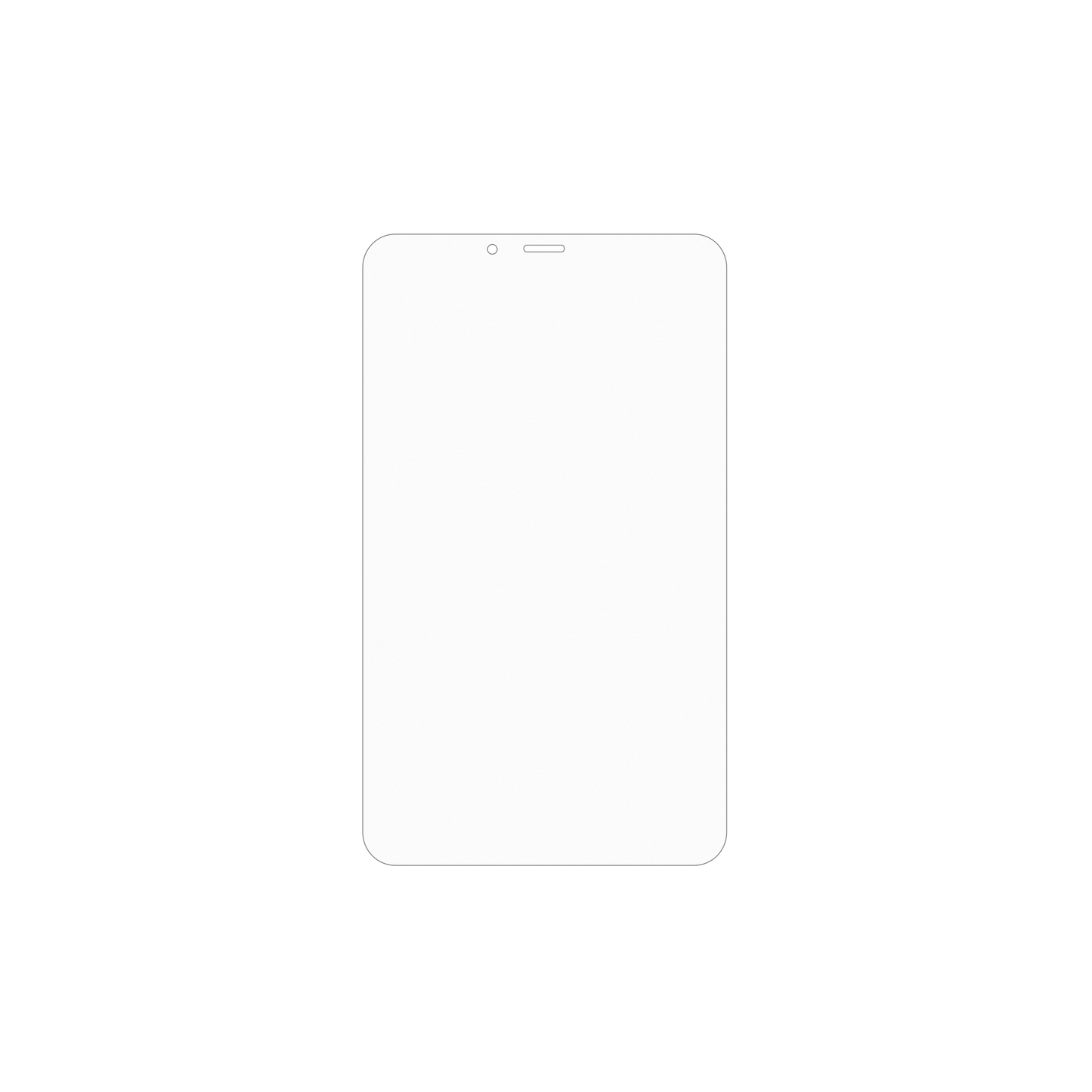 dipos Displayschutz für Mediacom SmartPad YIO 8, mattierte Oberfläche, geringe Dicke und perfekte Passform