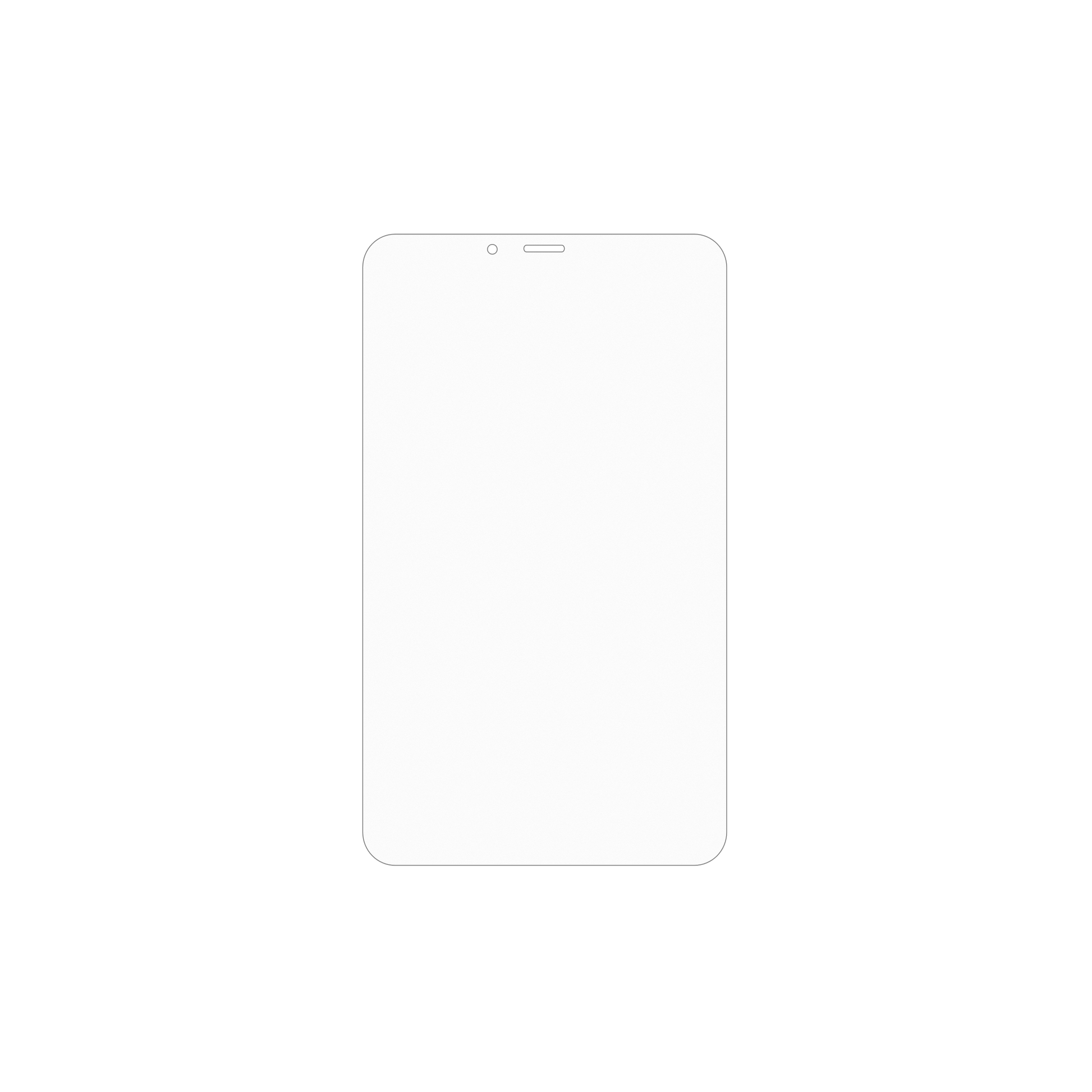 dipos Displayschutz für Mediacom SmartPad YIO 8, mattierte Oberfläche, geringe Dicke und perfekte Passform