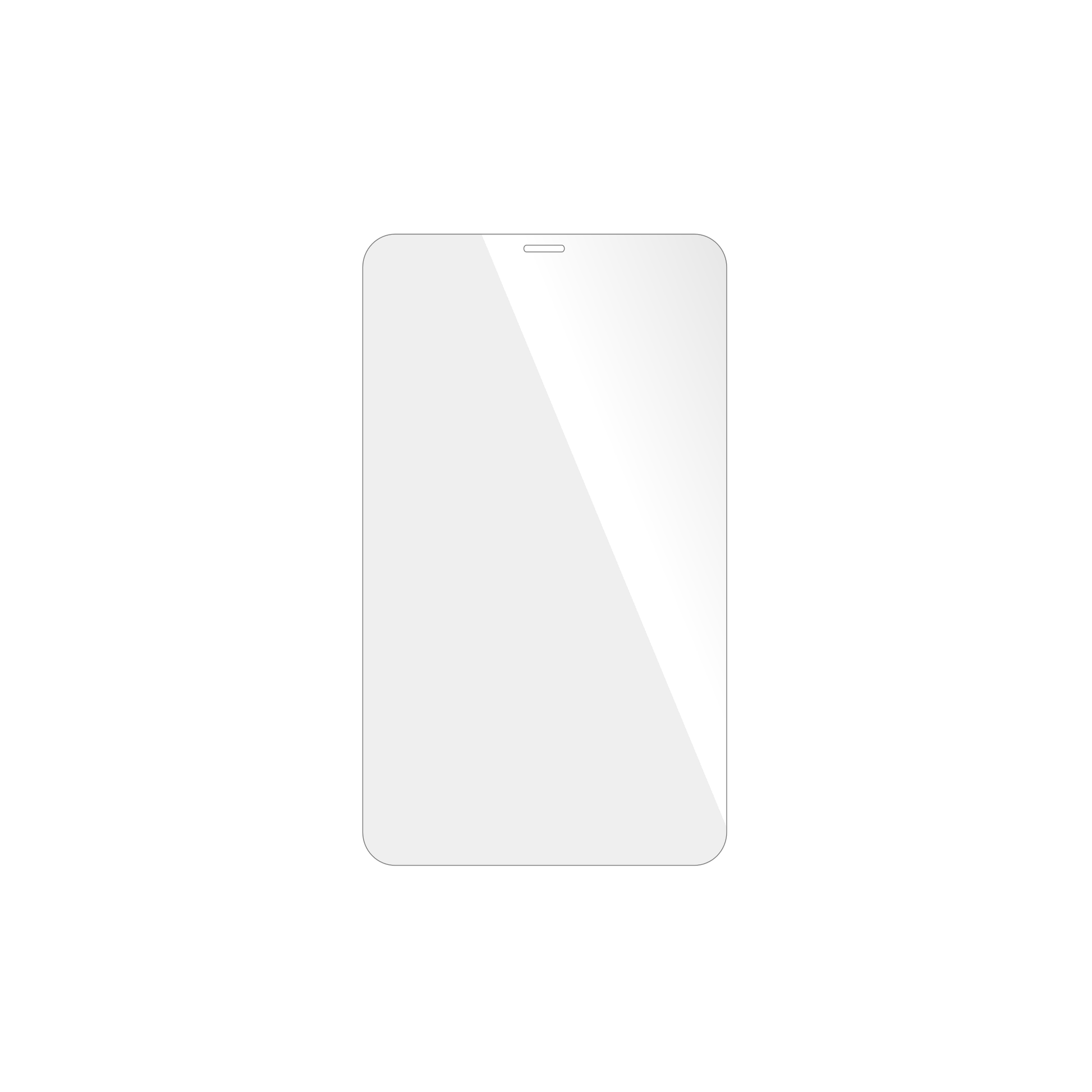 dipos Displayschutz für Mediacom SmartPad YIO 8, transparente Oberfläche, geringe Dicke und perfekte Passform