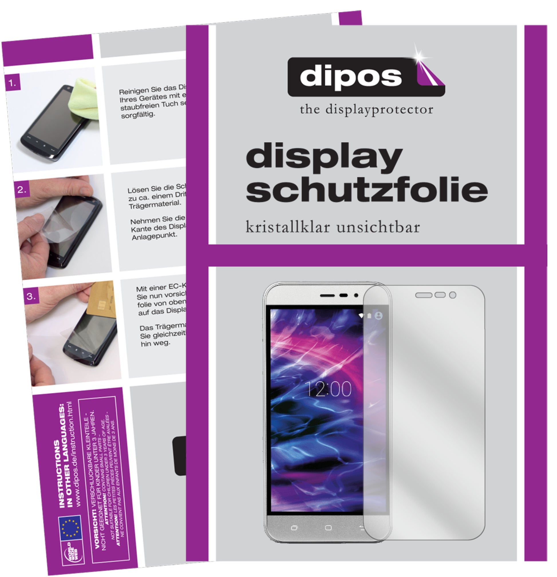 Kristallklare, dünne Schutzfolie: Kratzfest & passgenau für Medion-Life P5006
