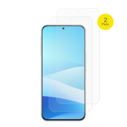 MeizuNote 16 Pro mit aufgebrachter dipos Flex Schutzfolie, glasklare Darstellung ohne Einschränkungen