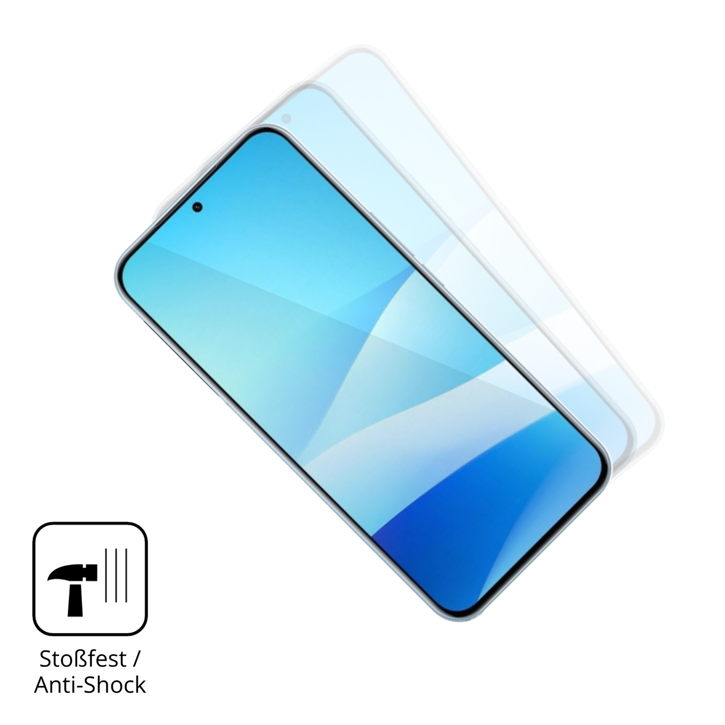 Schutz gegen Kratzer auf dem Meizu Note 16 Pro Glas durch Schlüssel oder Ähnliches