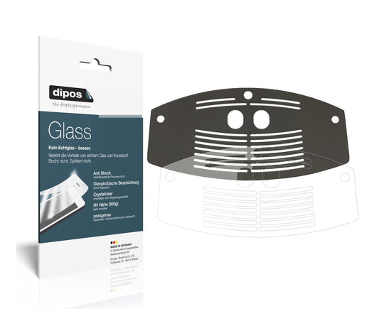 2x Screen Protector for Melitta Caffeo Barista F740 Drip tray Flexible Glass 9H