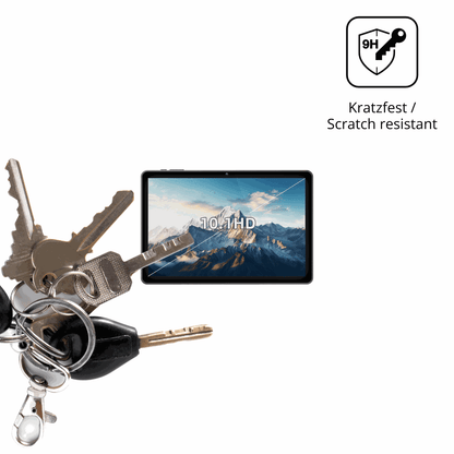 dipos Displayschutz für MENTUME K302, transparente Oberfläche, perfekte Passform auch für die Rundungen