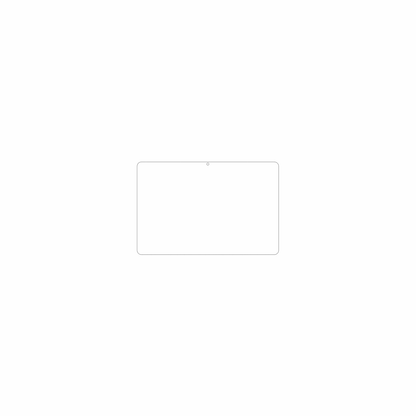 dipos Displayschutz für Mentume K50 10.1, mattierte Oberfläche, geringe Dicke und perfekte Passform