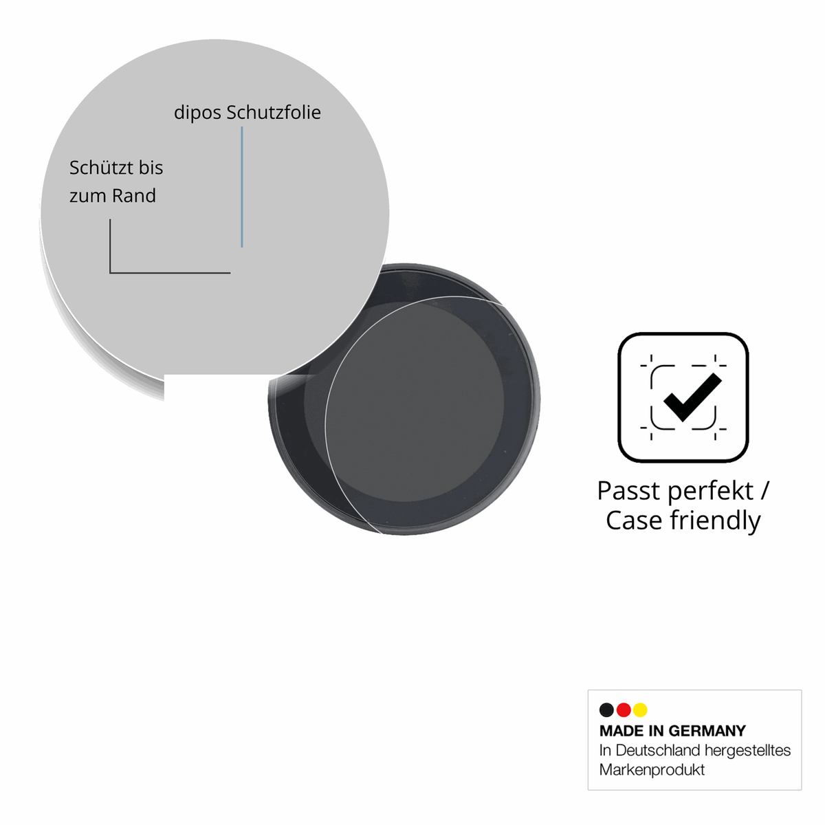 2x Screen Protector for Meraki Espresso Machine matte Flexible Glass 9H dipos