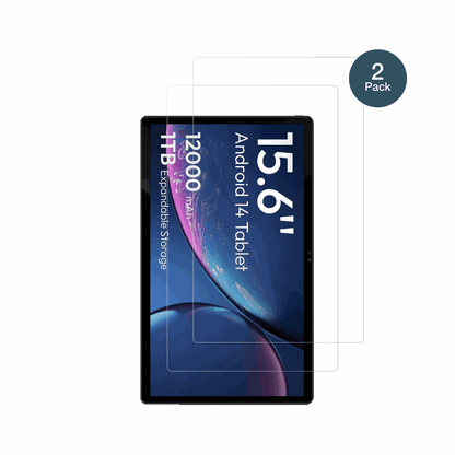 2x Screen Protector for MESWAO 15.6 Zoll Flexible Glass 9H dipos