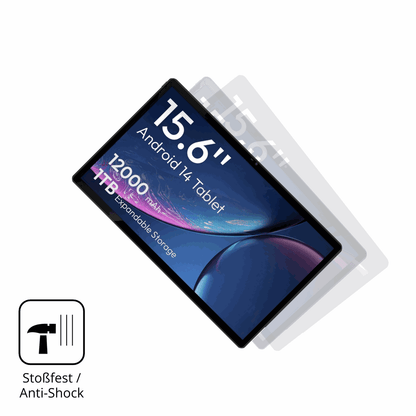 2x Screen Protector for MESWAO 15.6 Zoll Flexible Glass 9H dipos
