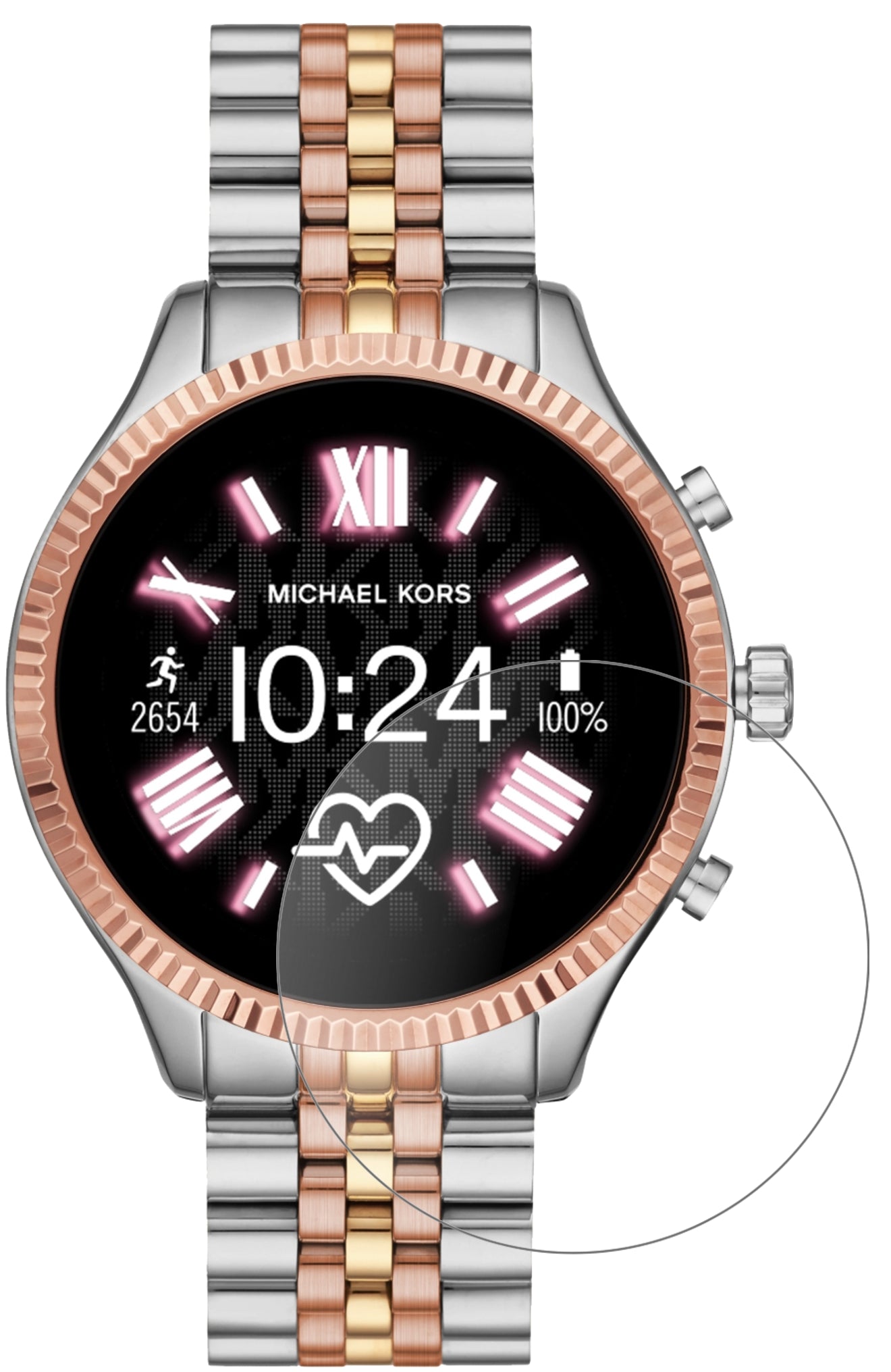 2x 9H Schutzfolie matt für Michael Kors Lexington 2 Panzerfolie