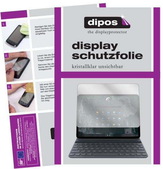 2x Screen Protector for Microsoft Surface Pro 7 Protection Crystal Clear dipos