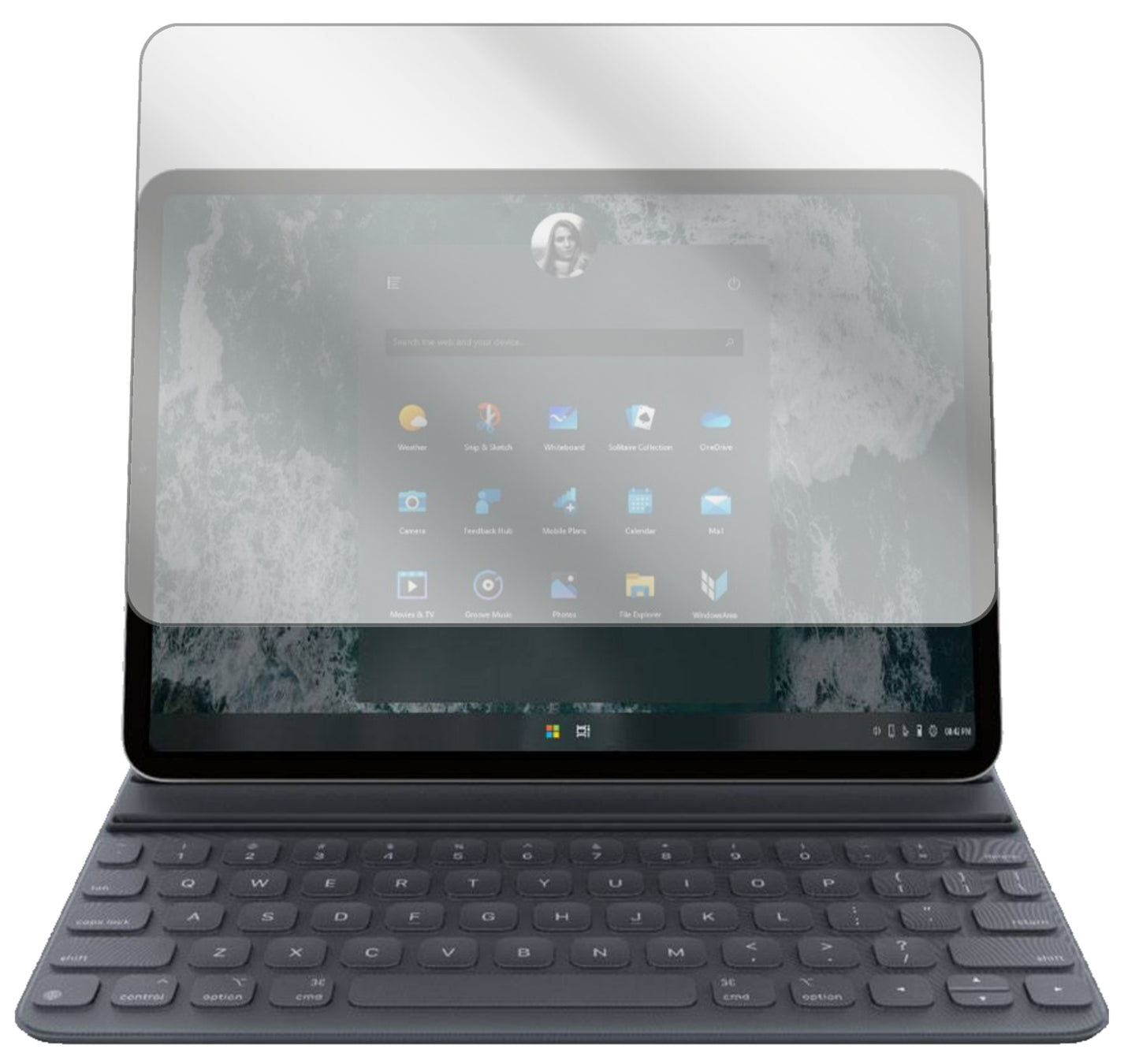 1x Schutzfolie klar für Microsoft Surface Pro 7 Display-Schutzfolie