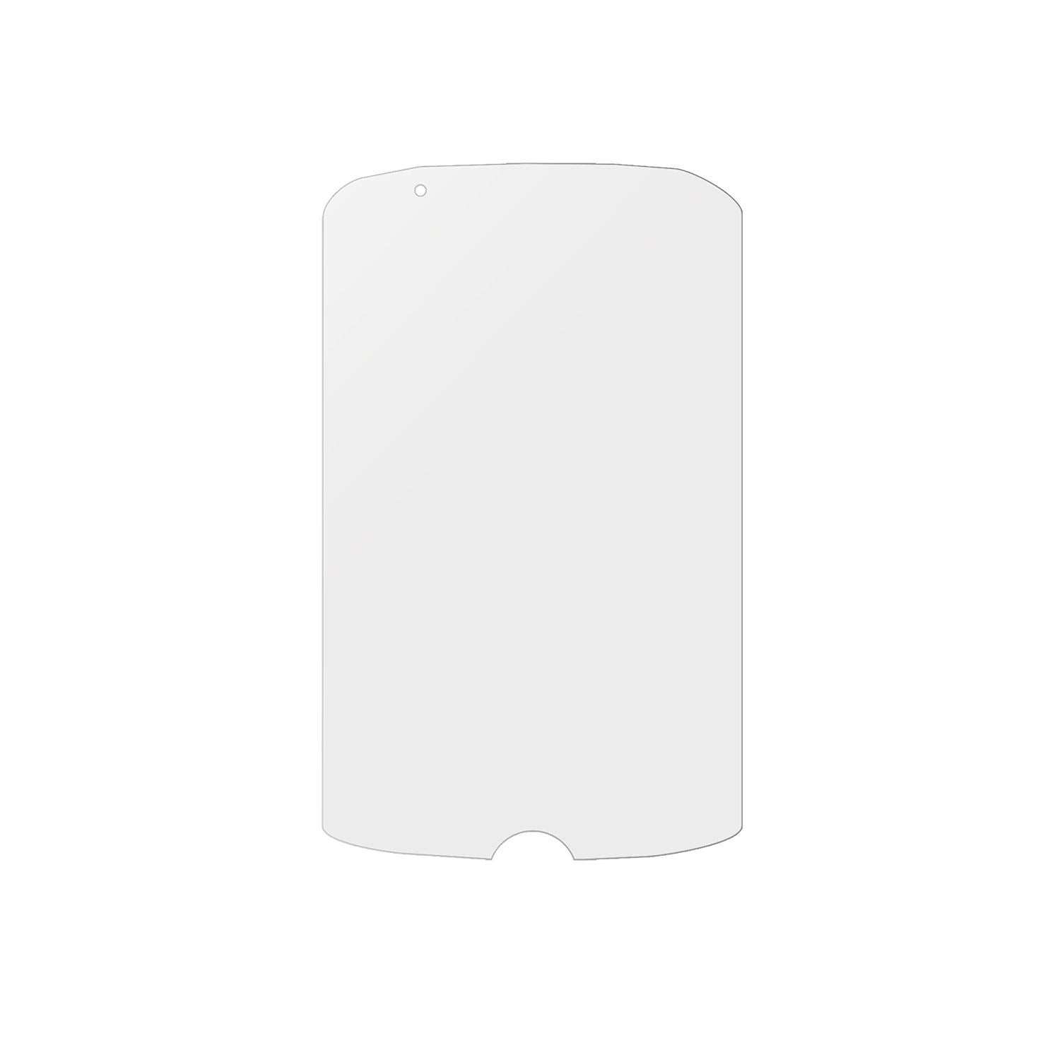 dipos Displayschutz für Mio Cyclo 215 HC, mattierte Oberfläche, geringe Dicke und perfekte Passform