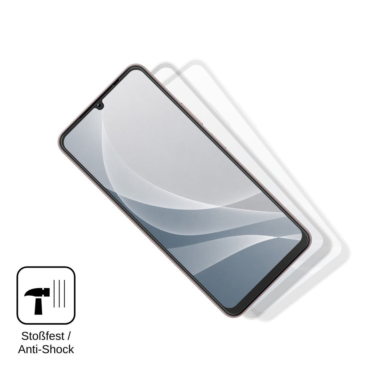 2x Screen Protector for MIVI One 5G matte Flexible Glass 9H dipos