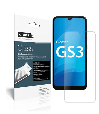 9H Matte Screen Protector for Gigaset GS3 – Anti-Glare, Shatterproof | dipos
