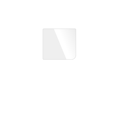dipos Displayschutz für Modretro Chromatic, transparente Oberfläche, geringe Dicke und perfekte Passform