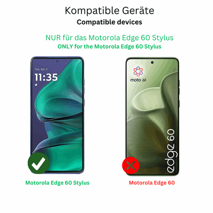 2x Screen Protector for Motorola Edge 60 Stylus Flexible Glass 9H dipos