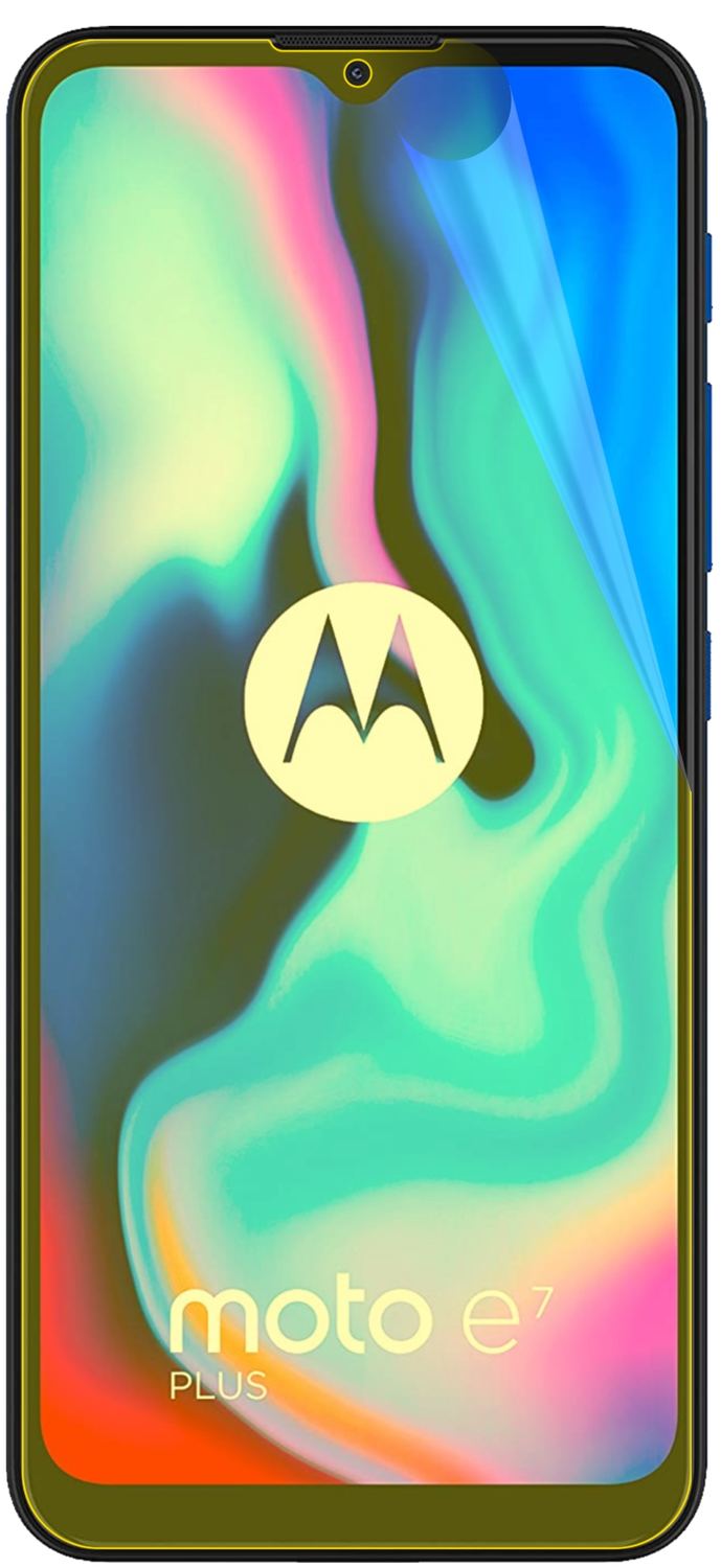 dipos Displayschutz für Motorola Moto E7 Plus, transparente Oberfläche, geringe Dicke und perfekte Passform