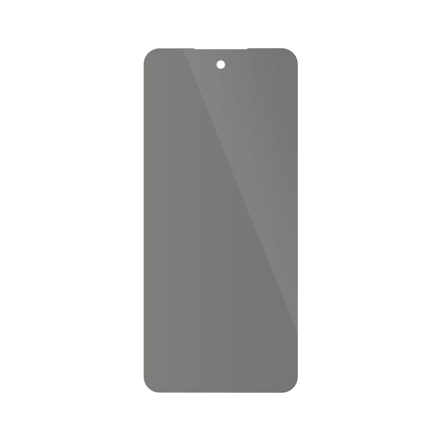dipos Displayschutz für Motorola Moto G04s, mit Blickschutzfilter und perfekter Passform auch für die Rundungen