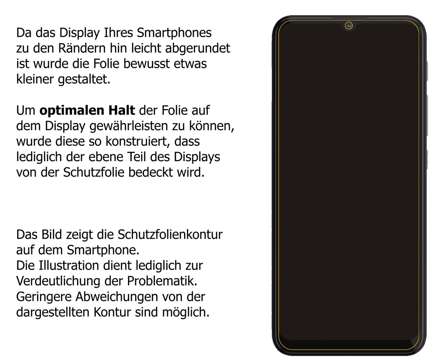 dipos Displayschutz für Motorola Moto G10, mattierte Oberfläche, robuste Festigkeit und perfekte Passform