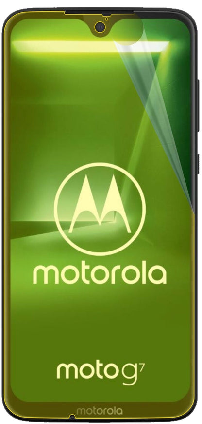 dipos Displayschutz für Motorola Moto G7, transparente Oberfläche, geringe Dicke und perfekte Passform