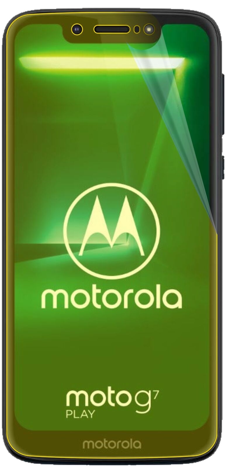 dipos Displayschutz für Motorola Moto G7 Play, transparente Oberfläche, geringe Dicke und perfekte Passform
