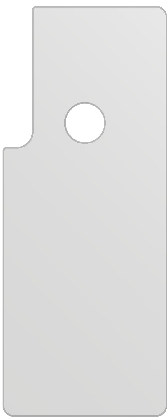dipos Displayschutz für Motorola Moto G8 Plus Rückseite, mattierte Oberfläche, geringe Dicke und perfekte Passform