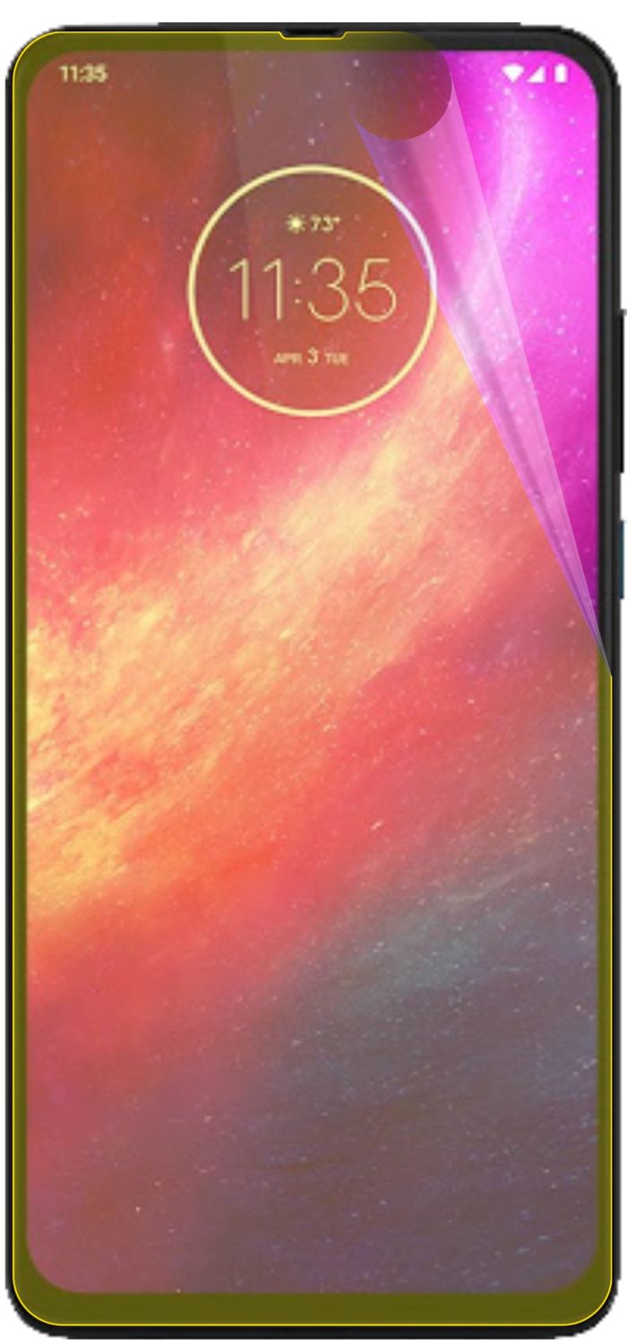 dipos Displayschutz für Motorola Moto One Hyper, transparente Oberfläche, geringe Dicke und perfekte Passform