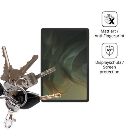dipos Displayschutz für Motorola Moto Pad 2026, mattierte Oberfläche, Blickschutzfilter und perfekter Passform