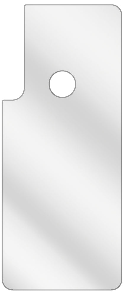 dipos Displayschutz für Motorola One Macro Rückseite, transparente Oberfläche, geringe Dicke und perfekte Passform