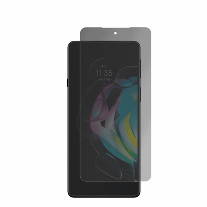 Full Cover Privacy Blickschutzfolie für Motorola Edge 20