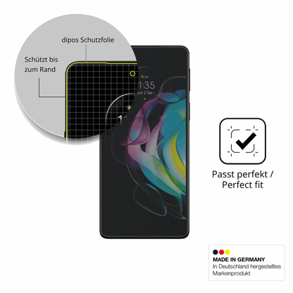 Full Cover Privacy Blickschutzfolie für Motorola Edge 20
