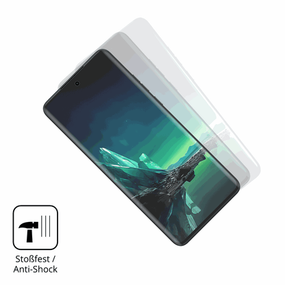 Schutz gegen Kratzer auf dem Motorola Edge 40 Neo Glas durch Schlüssel, Stöße gegen die Tischkante oder Stürze