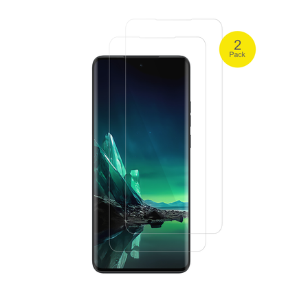 MotorolaEdge 40 Neo mit aufgebrachter dipos Displayschutzfolie, glasklare Darstellung ohne Einschränkungen